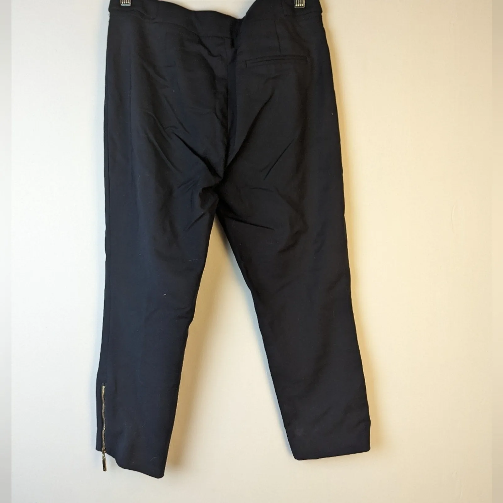 Ivanka Trump Black Cropped Capris Pants - 4