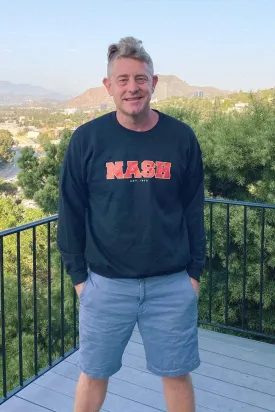 Jason Nash Collegiate Crewneck Sweater