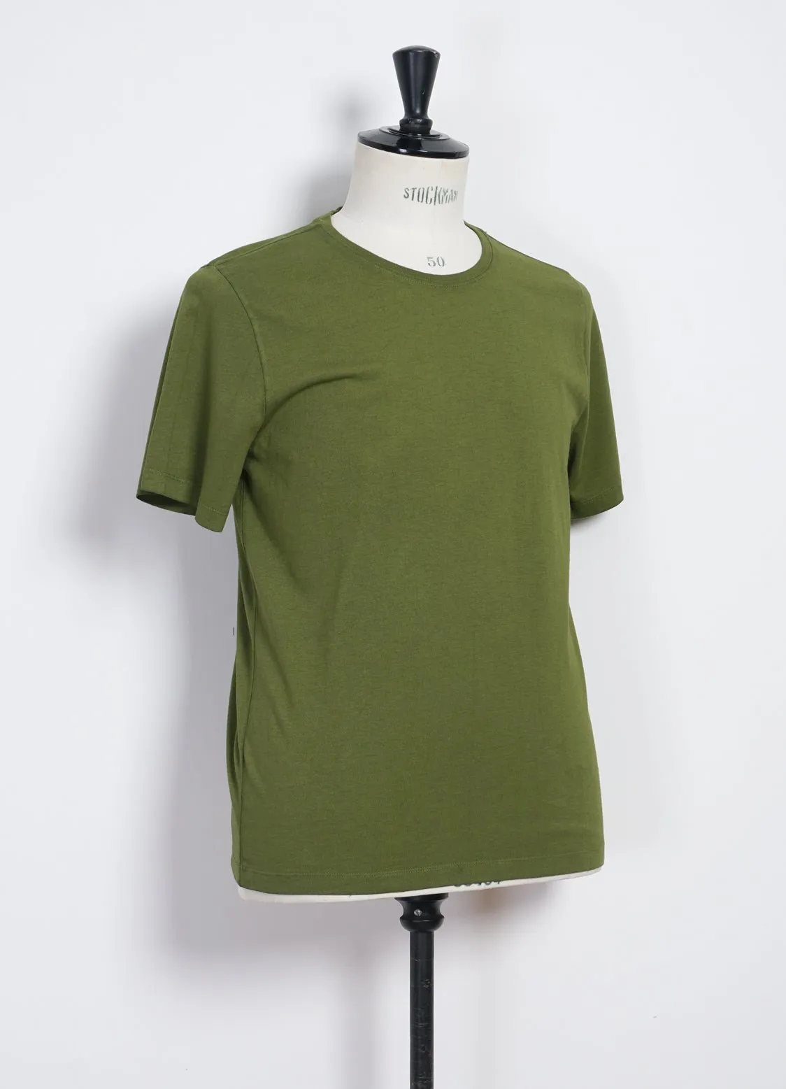 JULIAN | Crew Neck T-Shirt | Cretan Green
