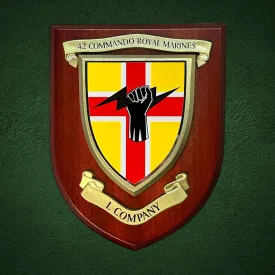 L Company 42 Commando Plaque