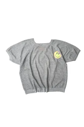 LEXI | grey heather smiley#2