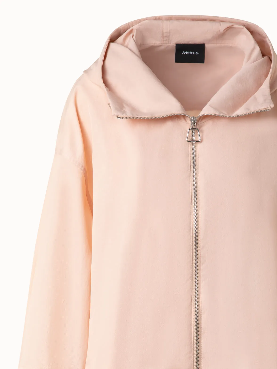 Light Oversized Parka with Hood