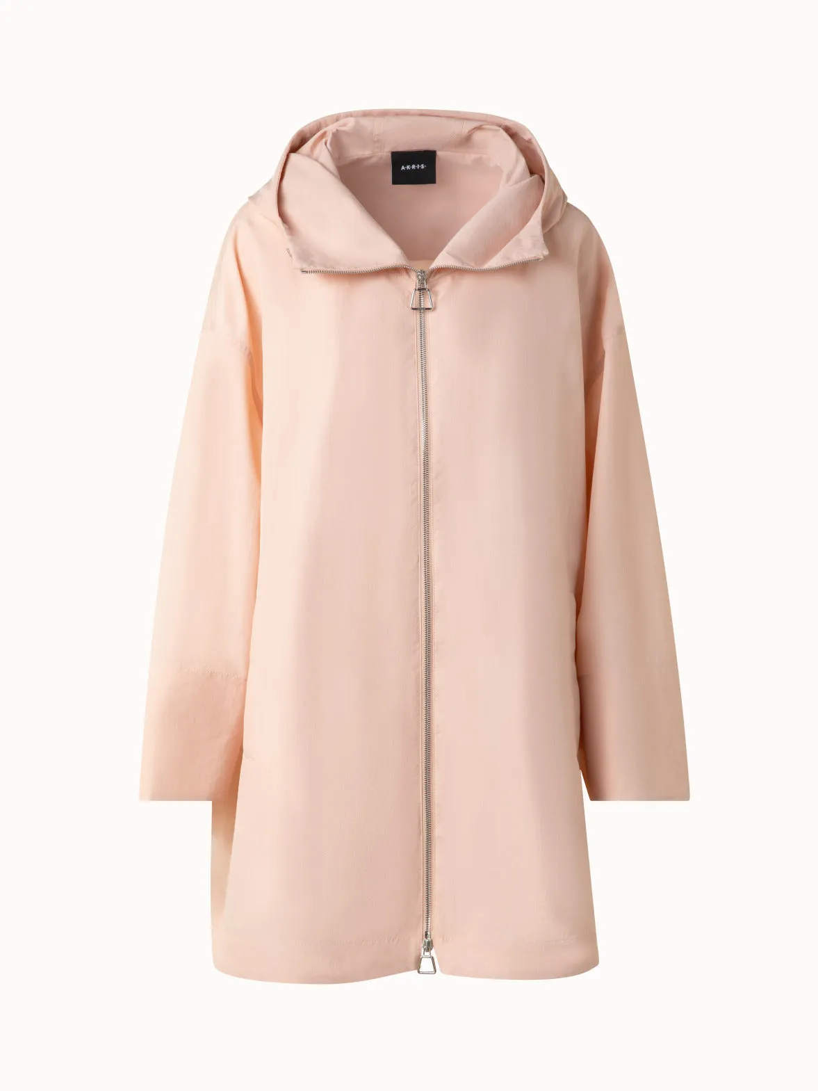 Light Oversized Parka with Hood