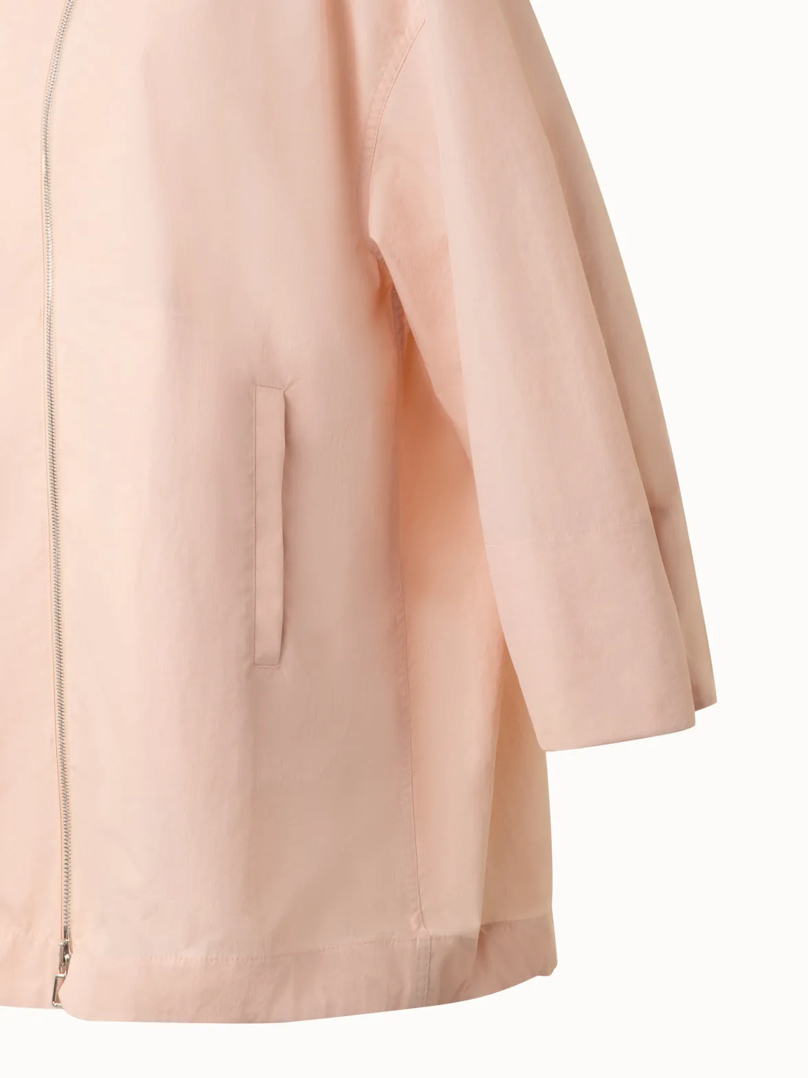Light Oversized Parka with Hood