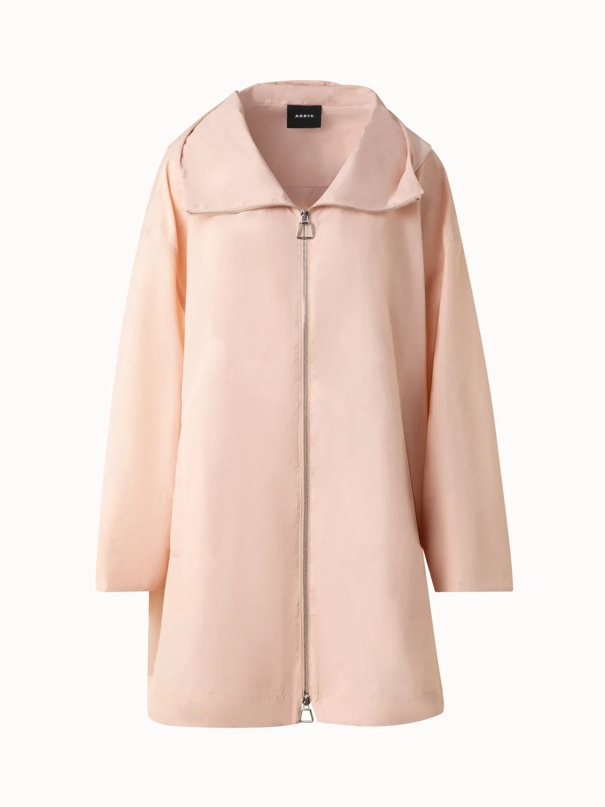 Light Oversized Parka with Hood