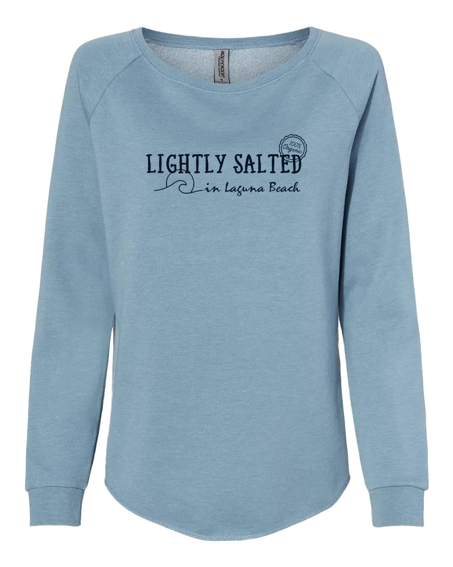 Lightly Salted Crewneck Sweatshirt - Misty Blue