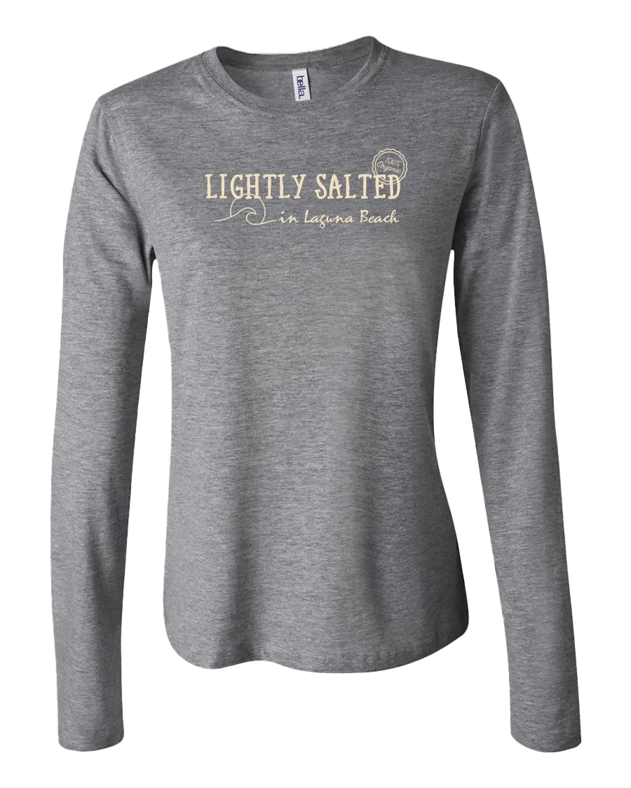 Lightly Salted Long Sleeve Tee - Deep Heather