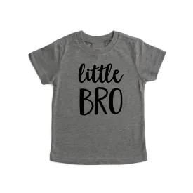 Little BRO Gray Triblend Tee