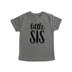 Little SIS Gray Triblend Tee