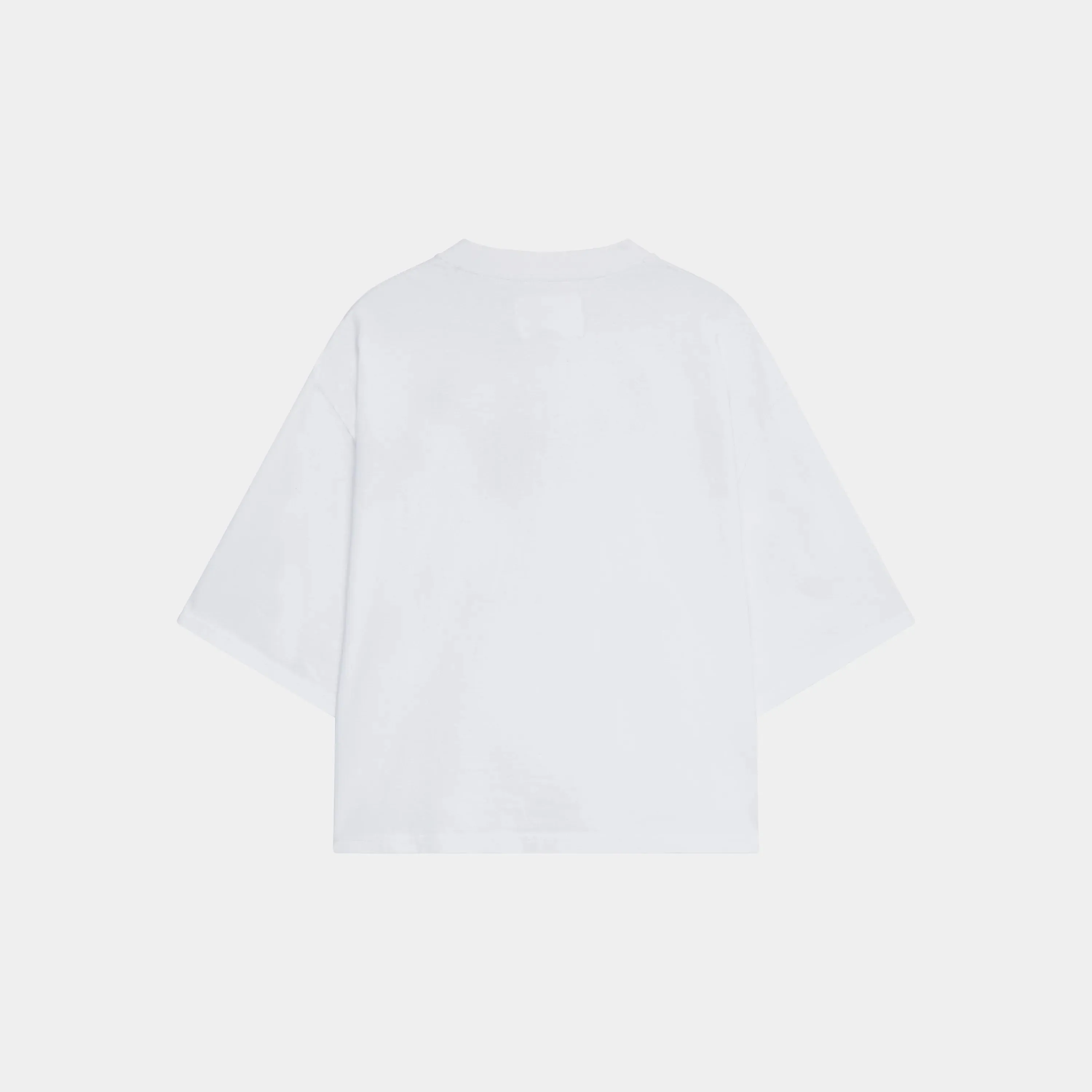 Logo Pearl Cropped Boxy Tee