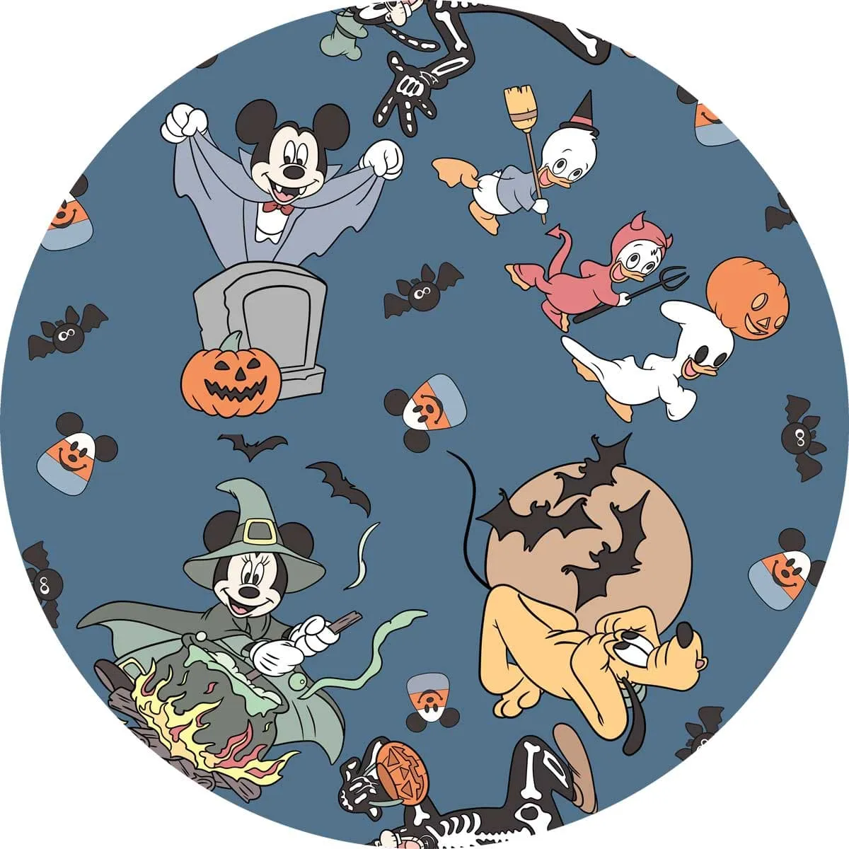Magic Halloween Magical Haunting - Women's Crew Neck Sweatshirt