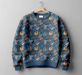 Magic Halloween Magical Haunting - Women's Crew Neck Sweatshirt