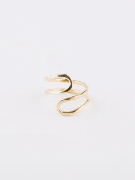 Meander Ring - Gold