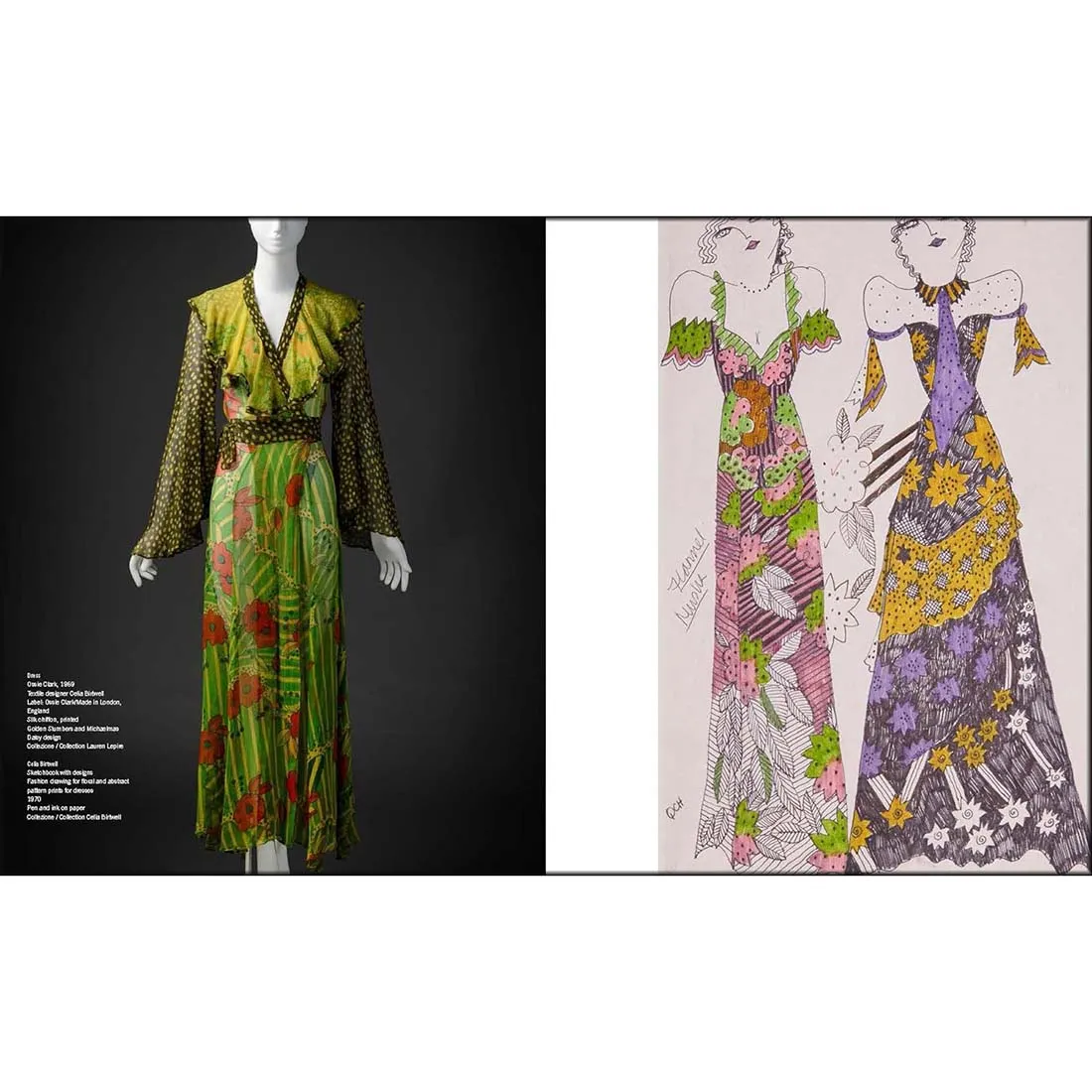 Mr. & Mrs. Clark: Ossie Clark and Celia Birtwell: Fashion and Prints
