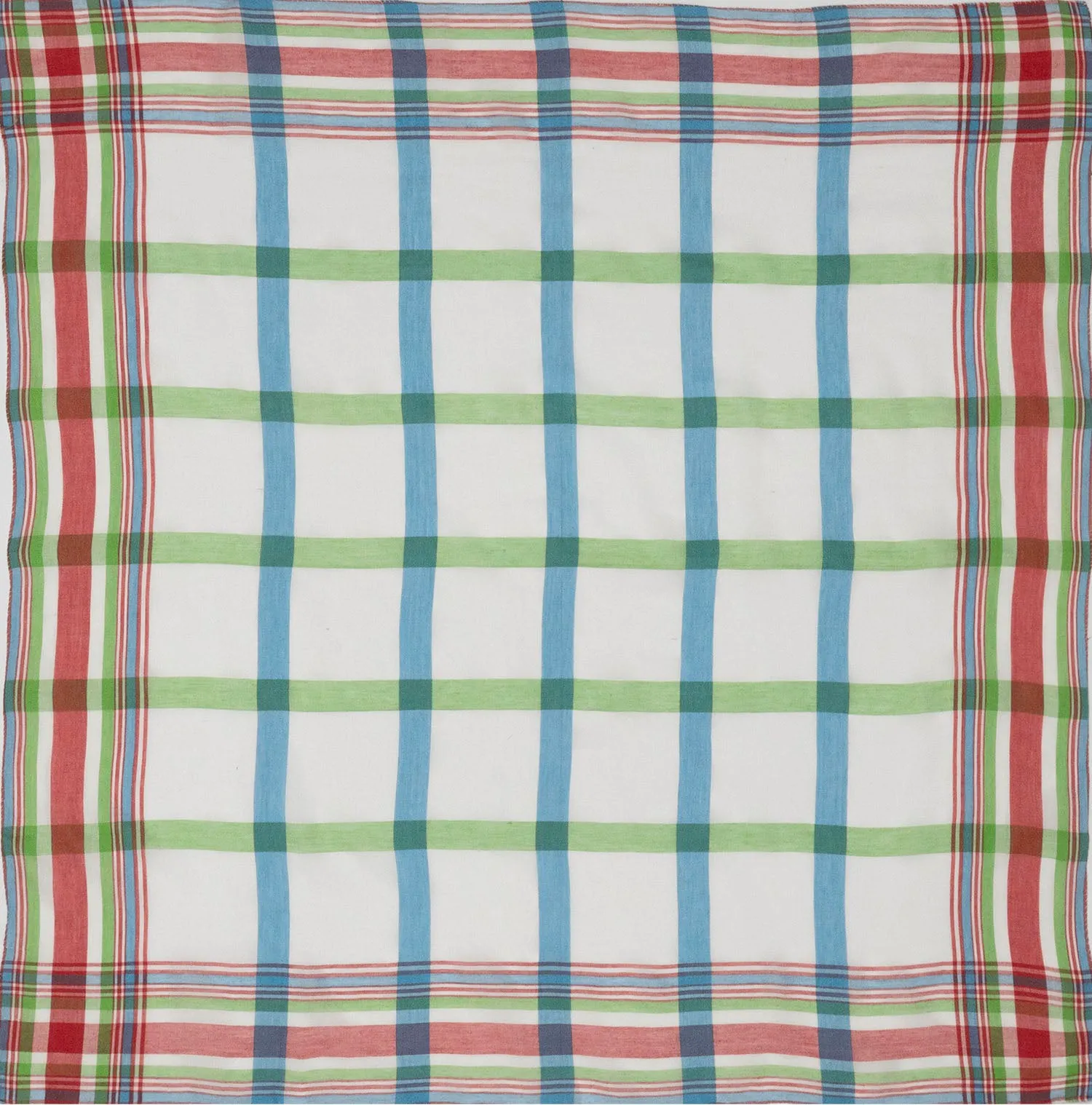 Mrs. Toussaint's "Madras Plaid" Handerchief