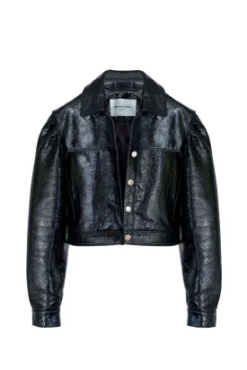 MUECA JACKET CROP NEGRO preorder