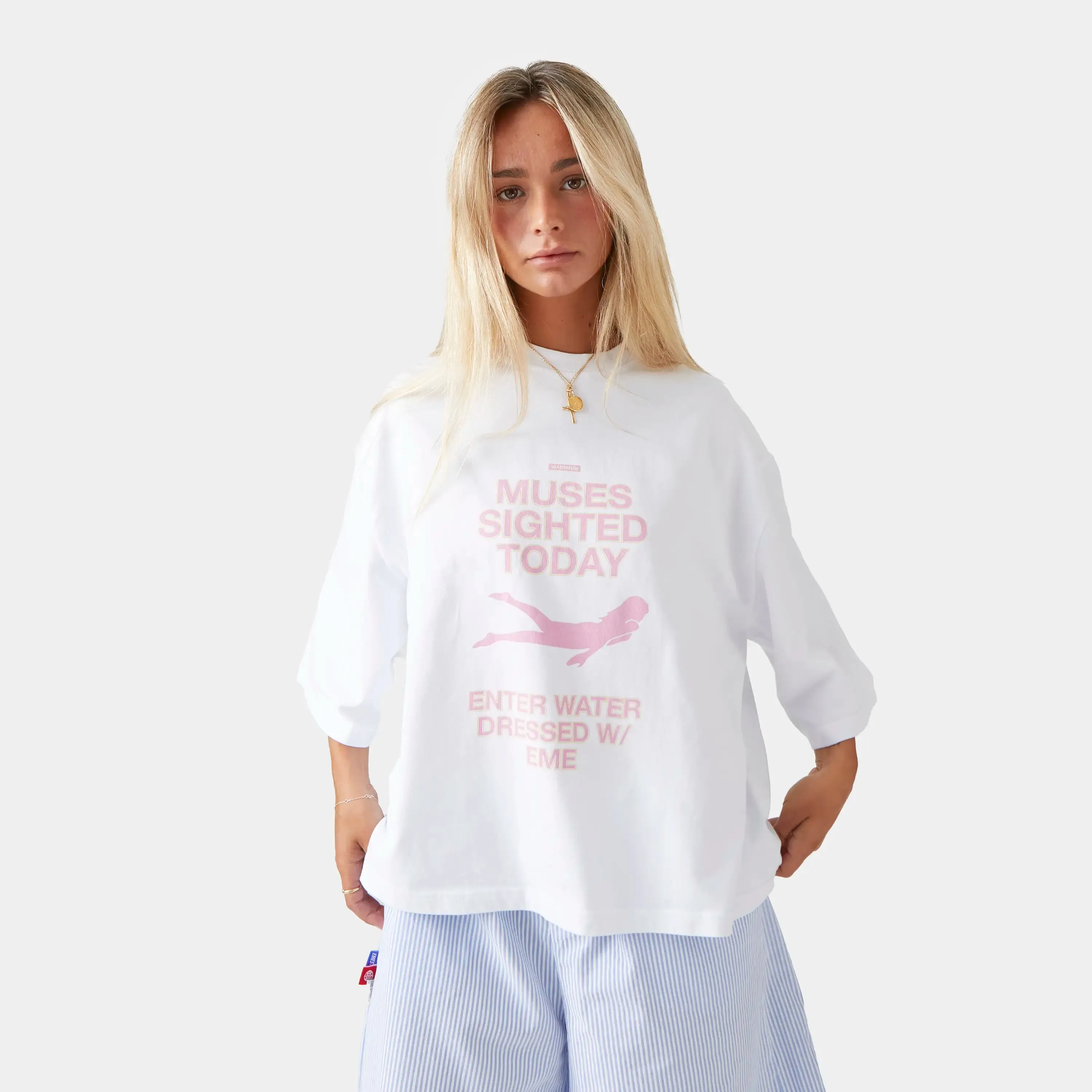 Muses Cropped Boxy Tee