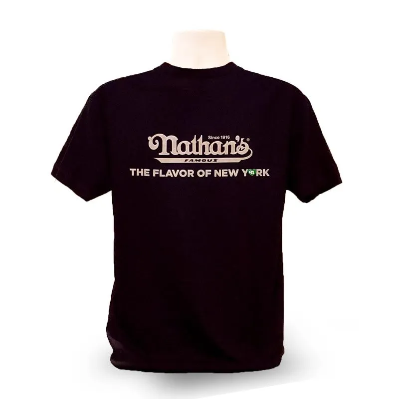Nathan's Famous Crew Uniform Tshirt - Black