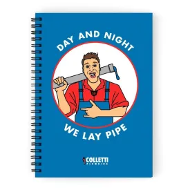 Nick Colletti Plumbing Company Notebook