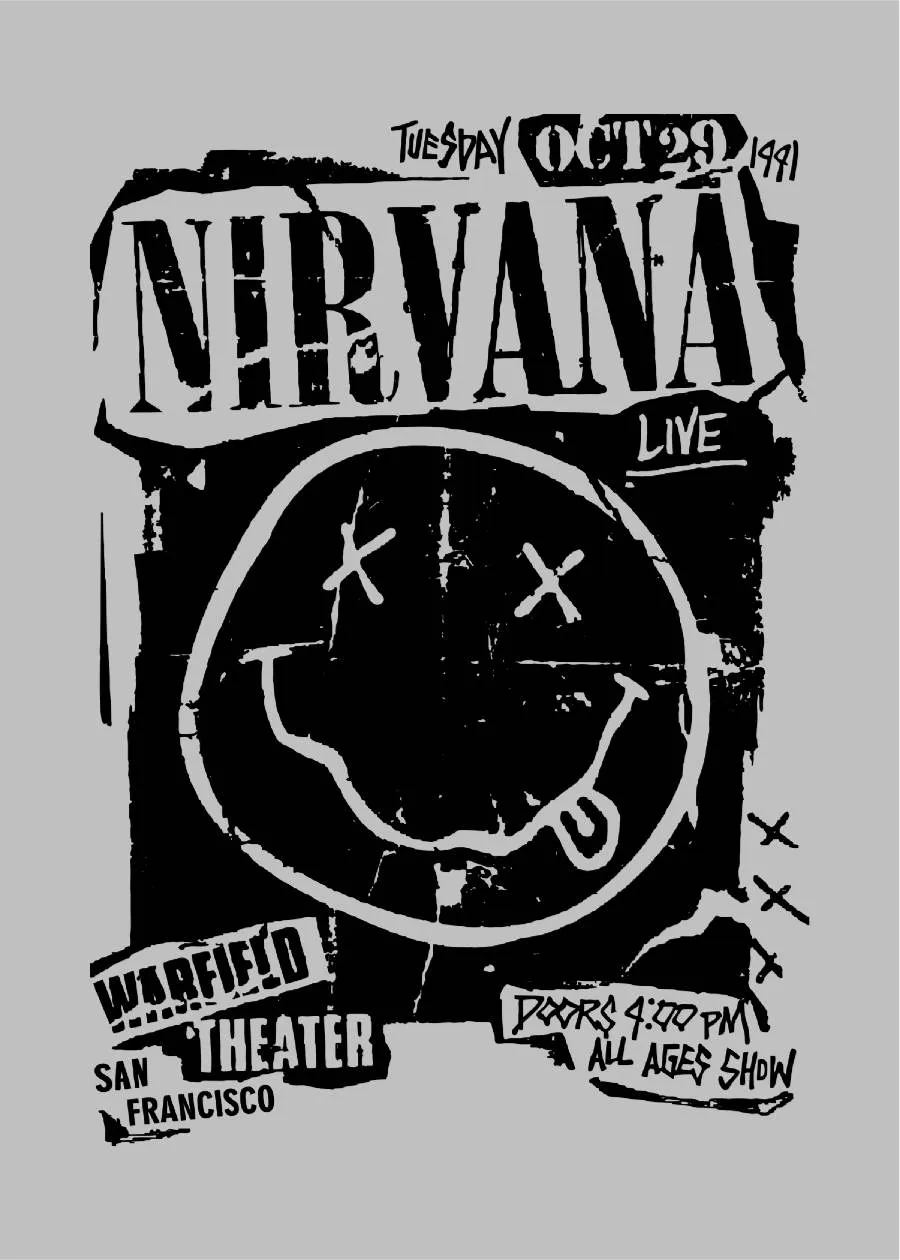 Nirvana Women Half Sleeve T-Shirt