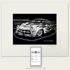 Original Custom Car Art "Sled #1"