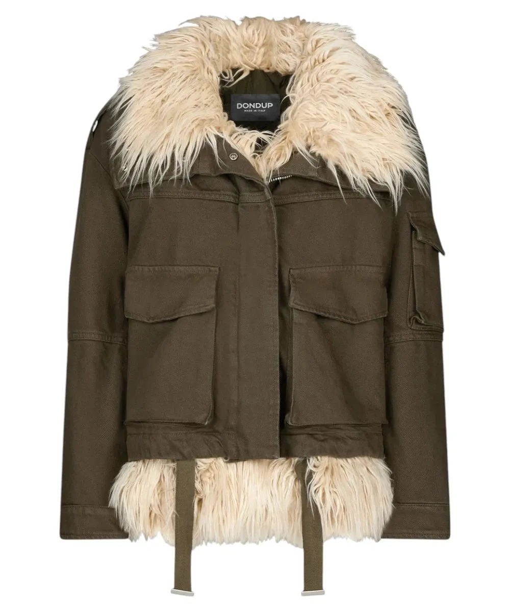 Parka Dondup Loose in Bull Fisso