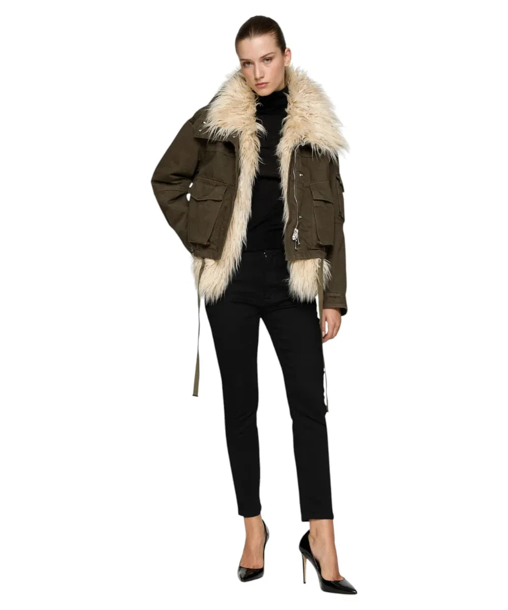 Parka Dondup Loose in Bull Fisso