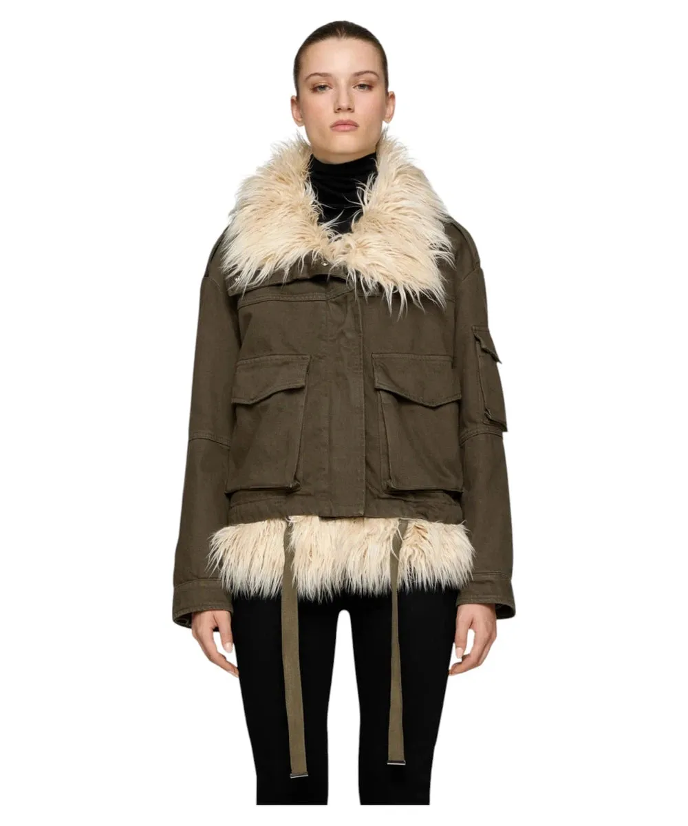 Parka Dondup Loose in Bull Fisso
