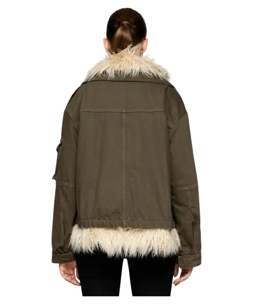 Parka Dondup Loose in Bull Fisso