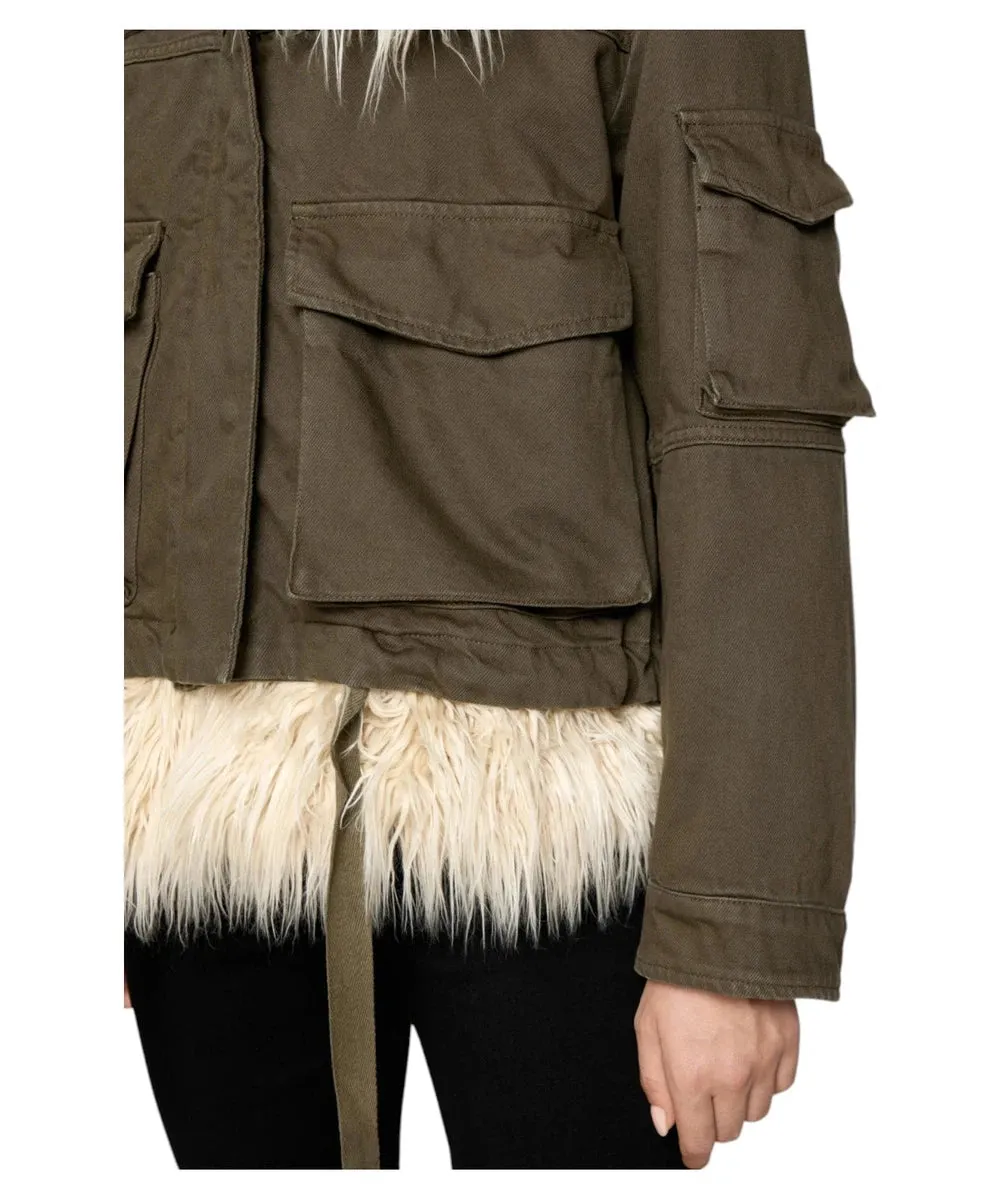 Parka Dondup Loose in Bull Fisso