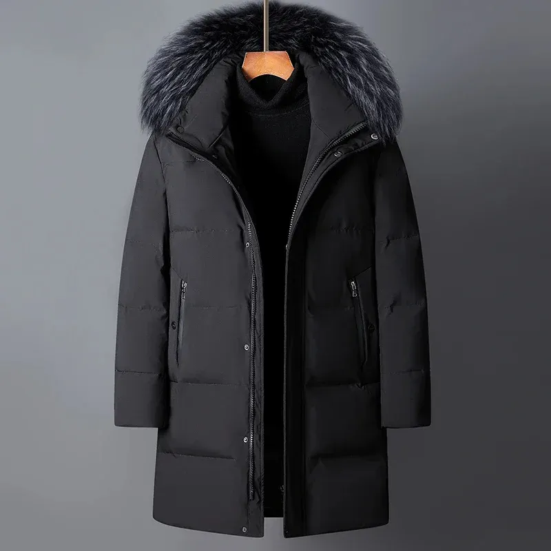 Parka Jas - Heren Winterjas met Luxe Bont Capuchon