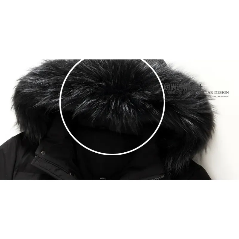 Parka Jas - Heren Winterjas met Luxe Bont Capuchon