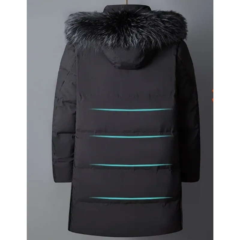 Parka Jas - Heren Winterjas met Luxe Bont Capuchon
