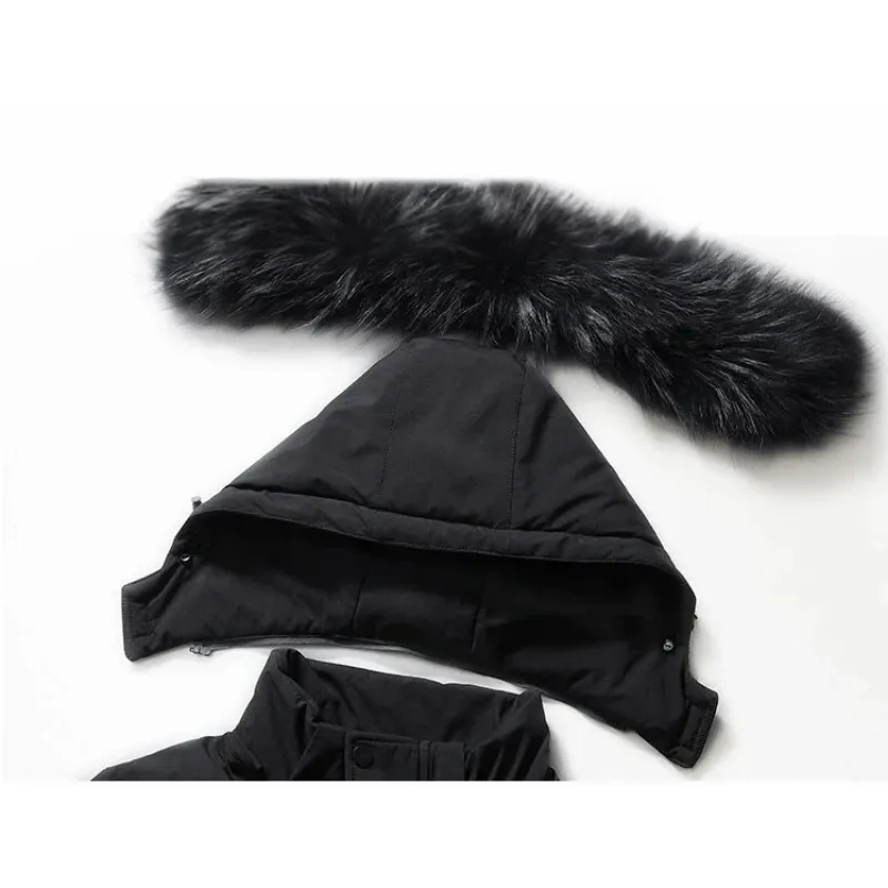 Parka Jas - Heren Winterjas met Luxe Bont Capuchon