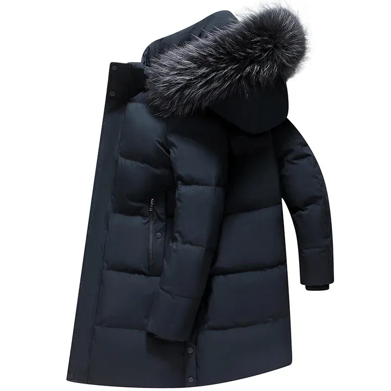 Parka Jas - Heren Winterjas met Luxe Bont Capuchon
