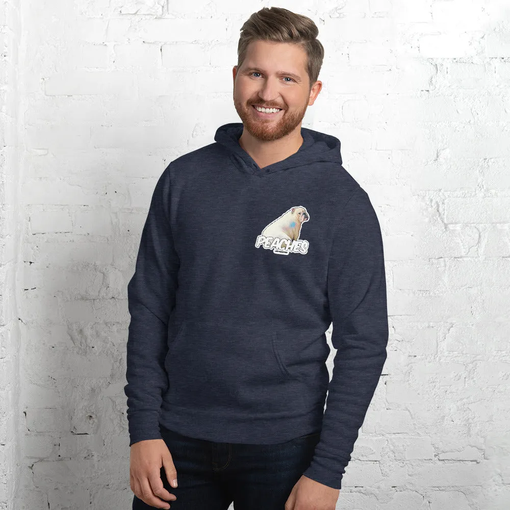 Peaches (Side Eye) Unisex hoodie