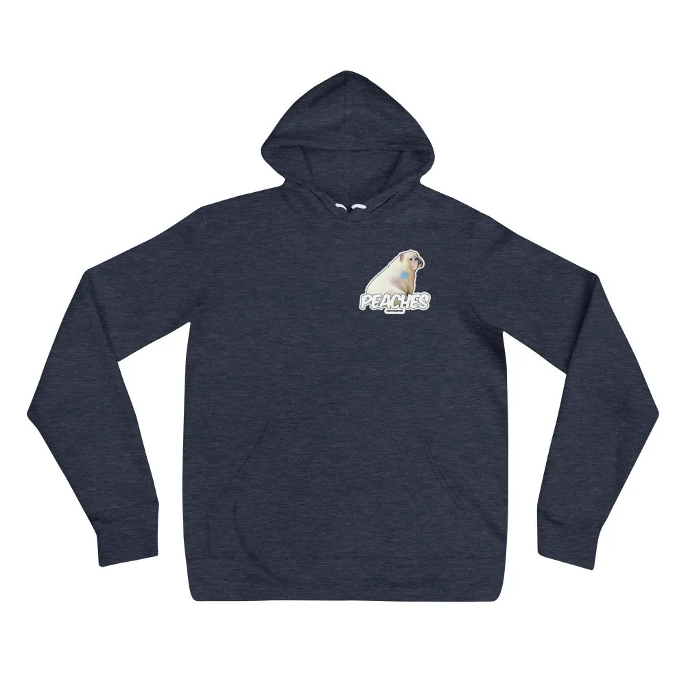 Peaches (Side Eye) Unisex hoodie