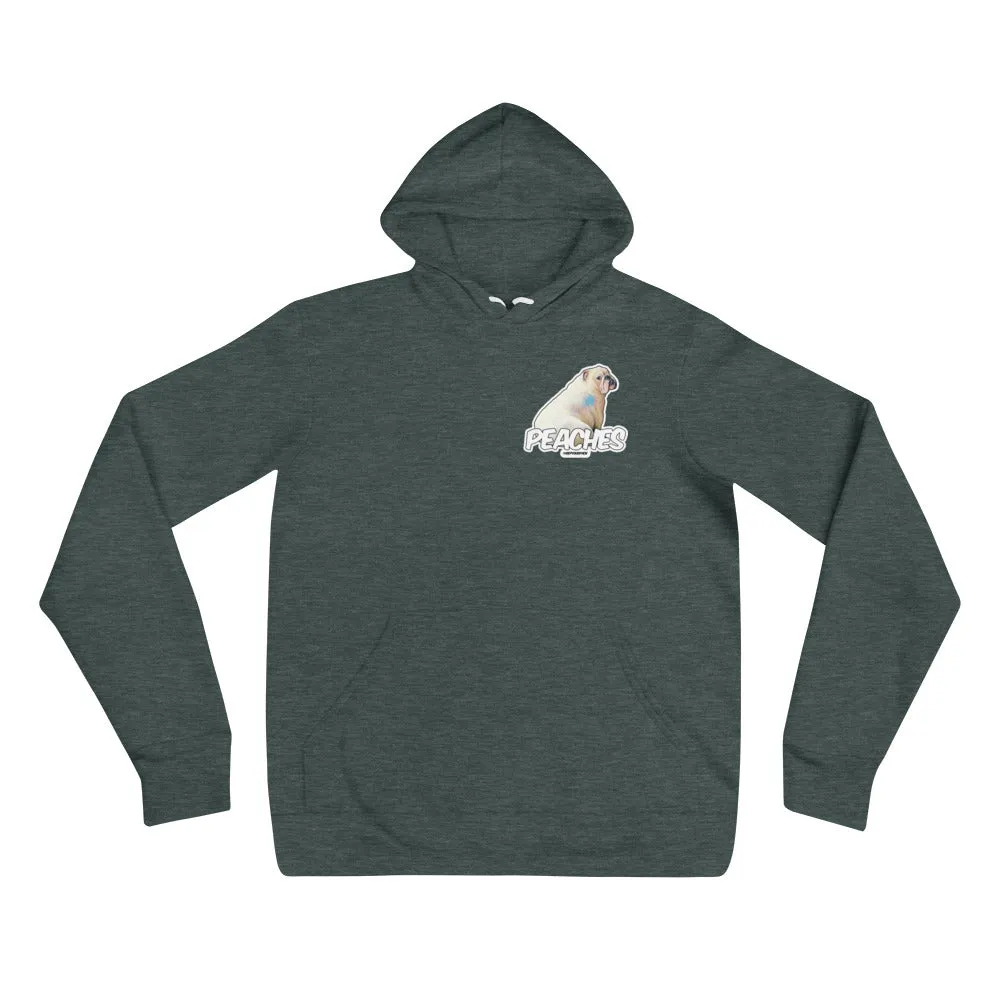 Peaches (Side Eye) Unisex hoodie