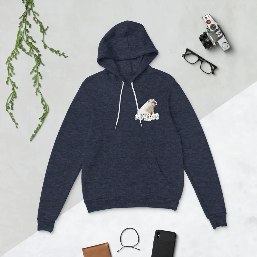 Peaches (Side Eye) Unisex hoodie