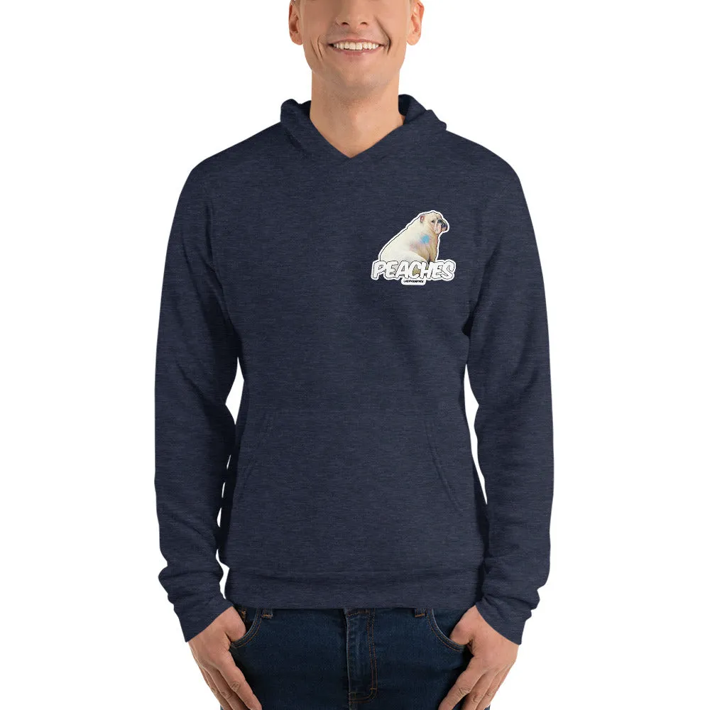 Peaches (Side Eye) Unisex hoodie