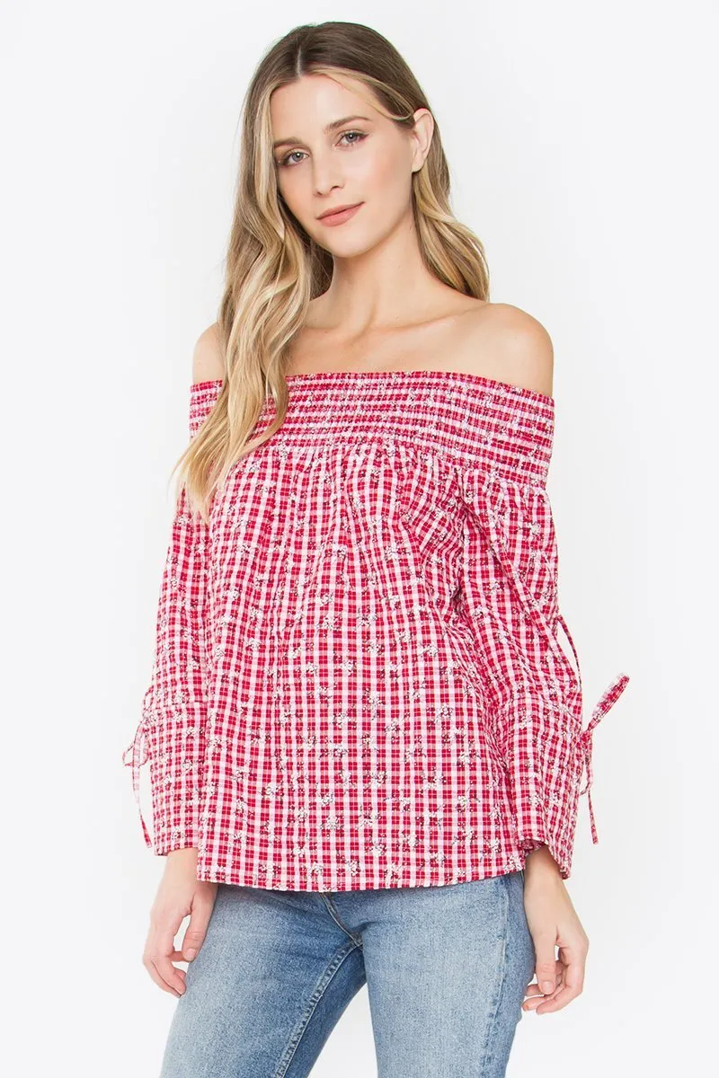 Picnic Off The Shoulder Top
