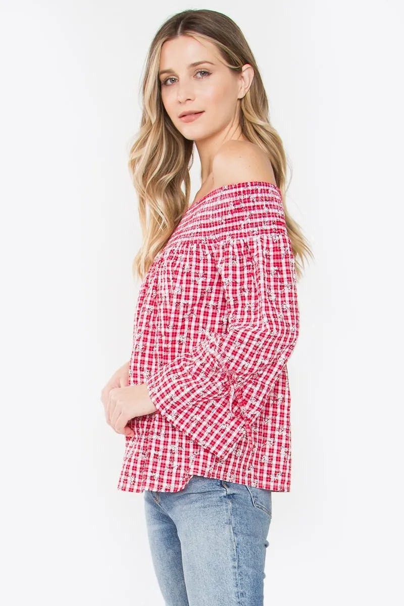 Picnic Off The Shoulder Top