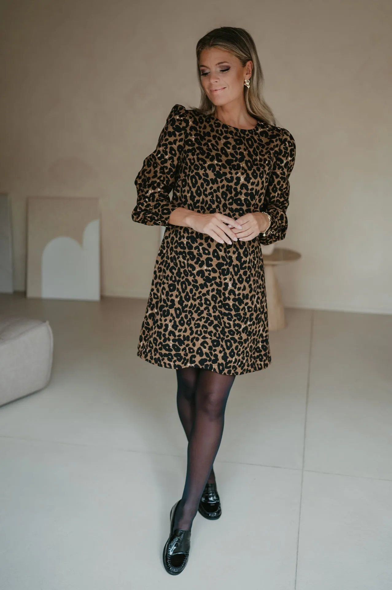 Prigioni dress I Leopard