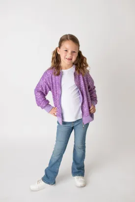PURPLE SPARKLE JACKET