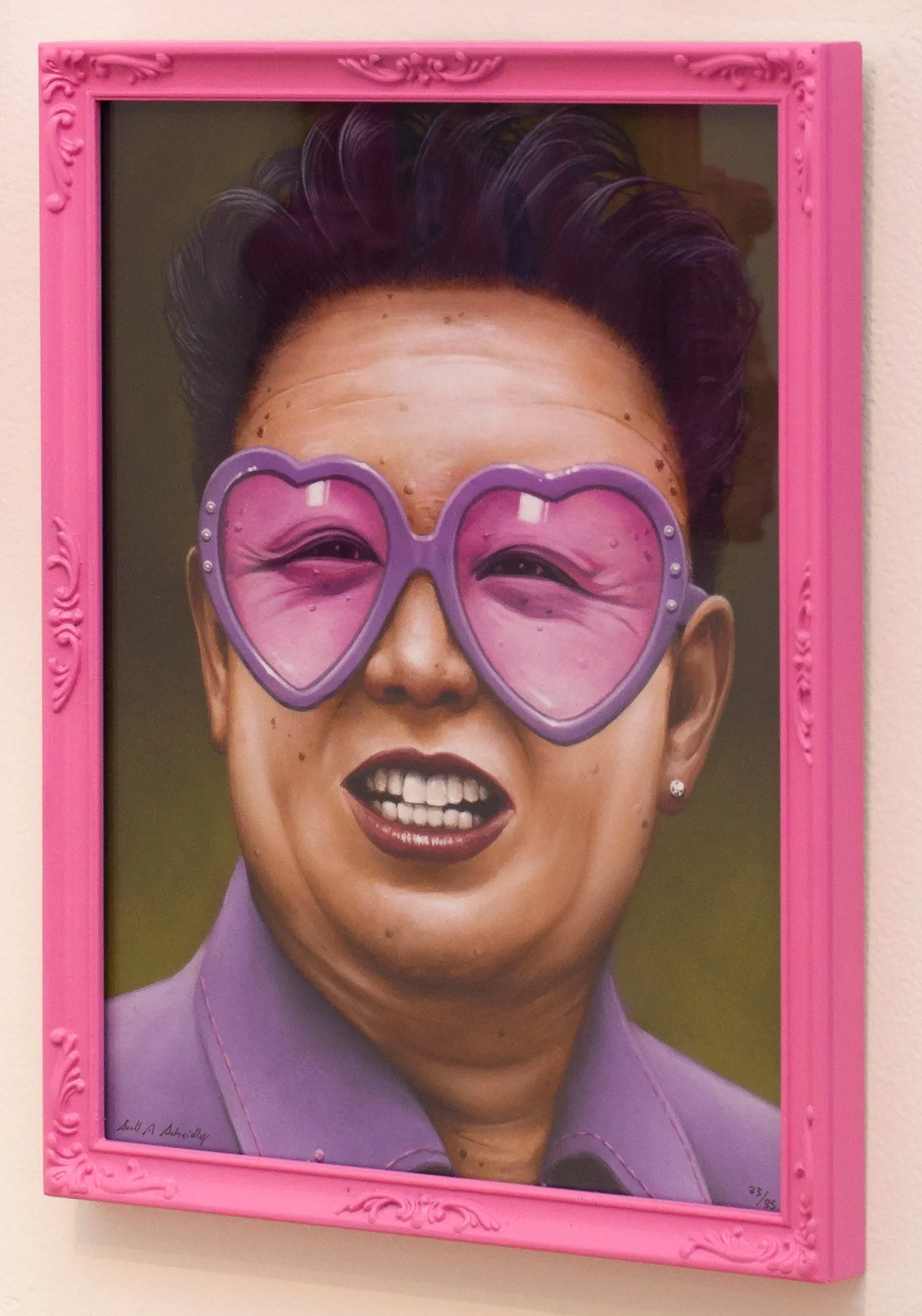 "Kim Jong Il" Fine Art Print