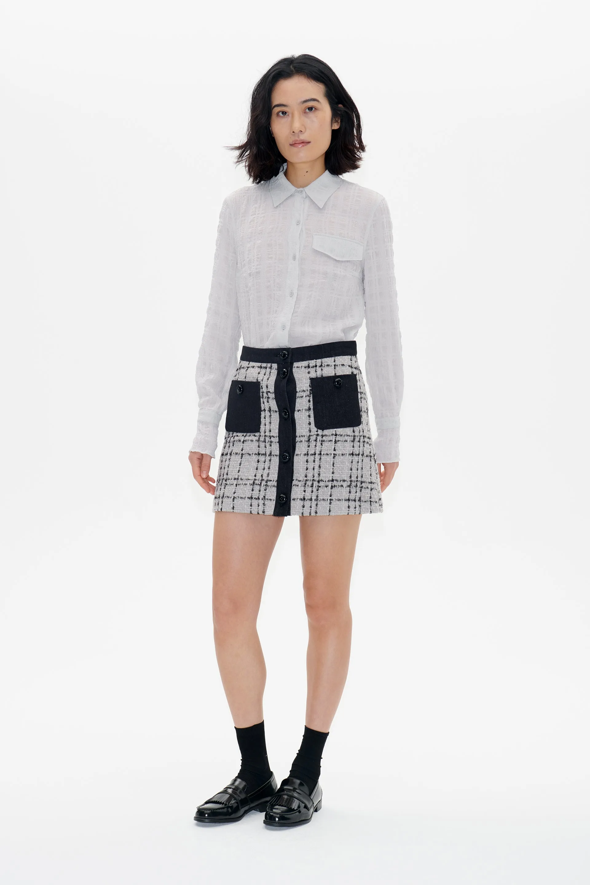 SALME | Grey Boucle