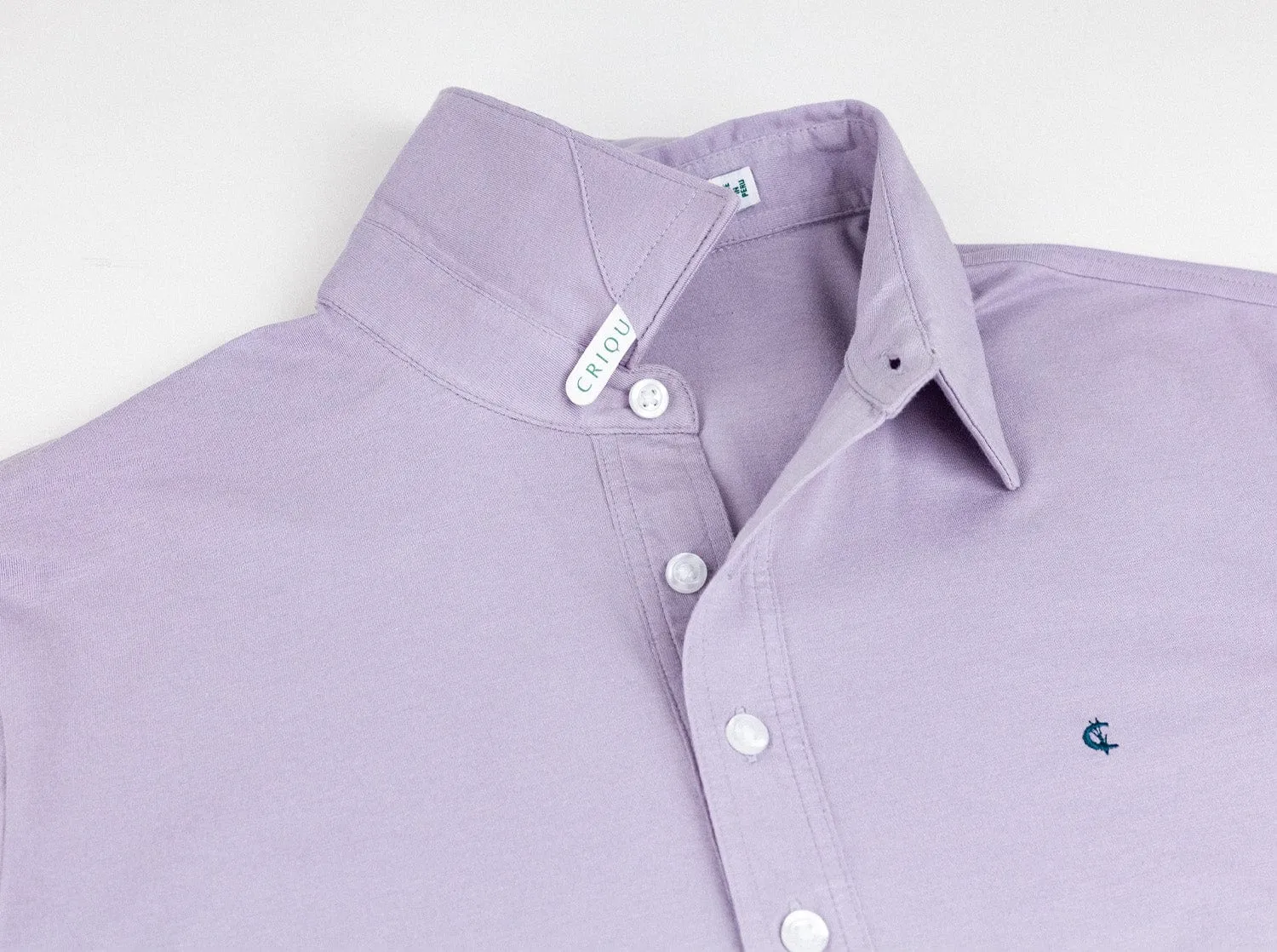Slim Fit Top-Shelf Range Polo - Dusty Lavender