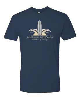 State of Surf Mens Tee - Indigo