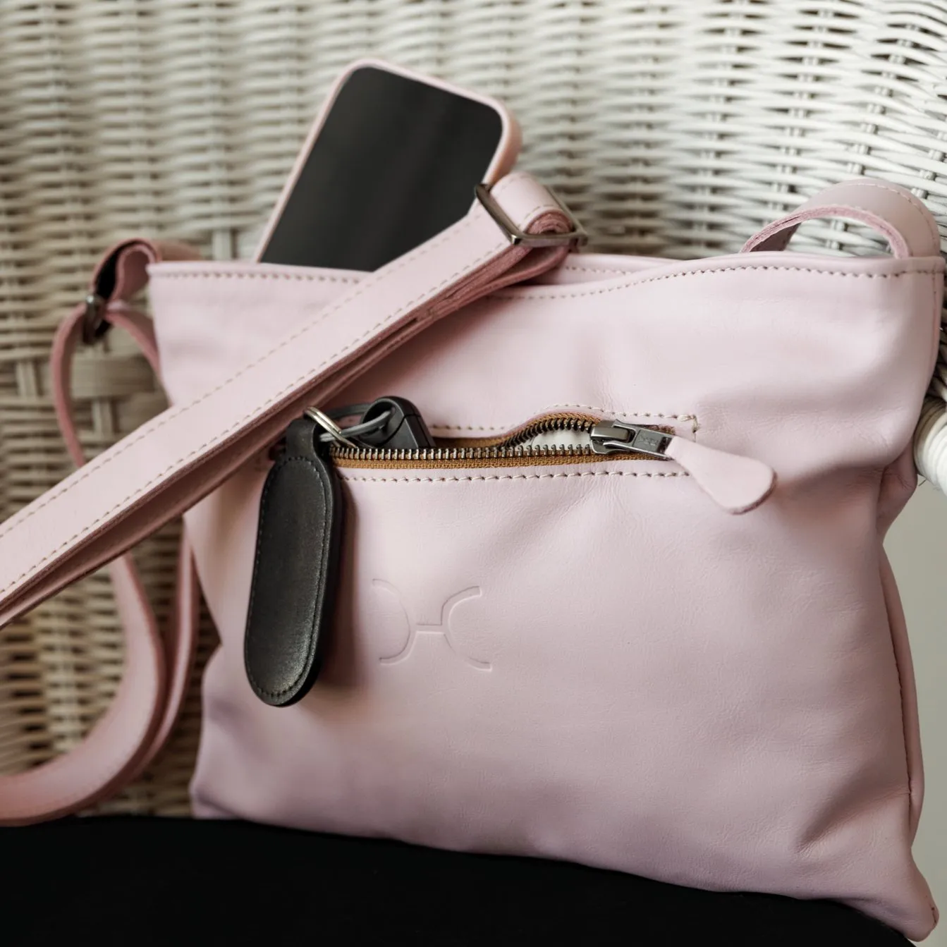 Thandana Mini Messenger Leather Handbag