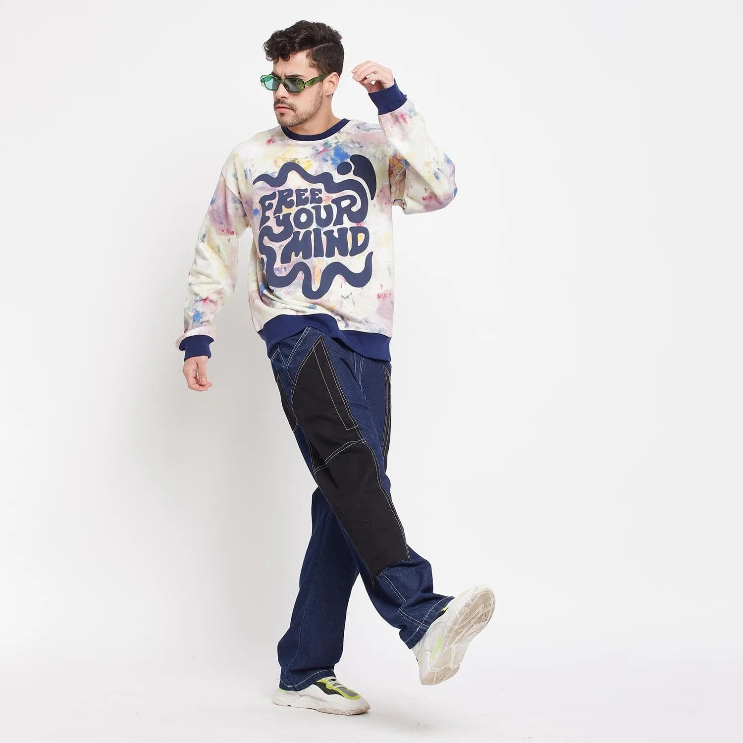 Tie Dye Graphic Sweatshirt